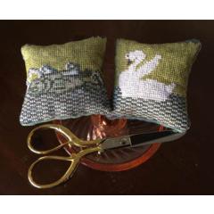 Dames of the Needle - Fish And Swan Scraps II