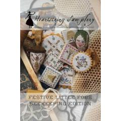 Heartstring Samplery - Festive Little Fobs - 4 Beekeeping Edition