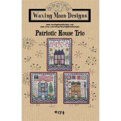 Waxing Moon Designs - Patriotic House Trio