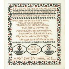 Queenstown Sampler Designs - M. A. Beats 1833