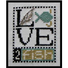 Hinzeit - Love 2 Fish w/charm