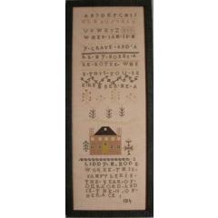 Queenstown Sampler Designs - Liddy Rodes Sampler 1814