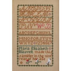 Queenstown Sampler Designs - Maria E. Blauvelt c.1839