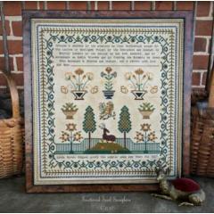 Scattered Seeds Samplers - Lydia Barnes Pidgeon 1827