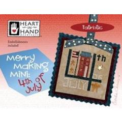 Heart In Hand Needleart - Merry Making Mini - 4th Of July (w/emb)