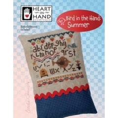 Heart In Hand Needleart - Bird In The Hand - Summer (w/emb)