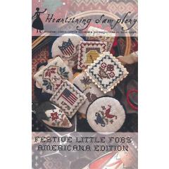 Heartstring Samplery - Festive Little Fobs - 5 Americana Edition