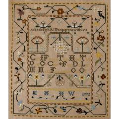 Queenstown Sampler Designs - Mary Hornor 1772