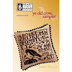 Heart In Hand Needleart - Ye Old Crow Sampler (w/emb)