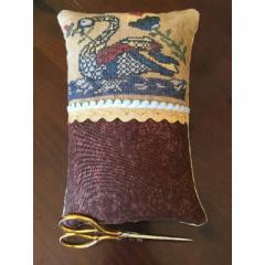 Dames of the Needle - Swan With Flowers