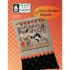 Heart In Hand Needleart - Bird In The Hand - Autumn (w/emb)