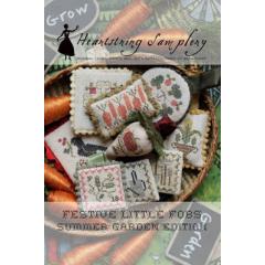Heartstring Samplery - Festive Little Fobs - 8 Summer Garden Edition