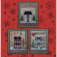Waxing Moon Designs - Christmas House Trio
