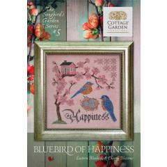 Cottage Garden Samplings - Songbirds Garden 5 - Bluebird Of Happiness