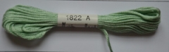 Soie dAlger Au Ver A Soie Seidenstickgarn Farbe 1822 grün