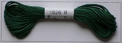 Soie dAlger Au Ver A Soie Seidenstickgarn Farbe 1826 grün