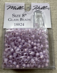 Mill Hill Pony Beads Size 8 - 18824 Opal Lilac Ø 3 mm