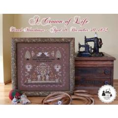 1897 Schoolhouse Samplers - Crown Of Life