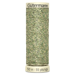 Gütermann Metalleffekt-Faden W 331 - Farbe 400 hellgrün