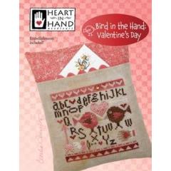 Heart In Hand Needleart - Bird In The Hand - Valentines Day (w/emb)