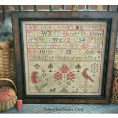 Scattered Seeds Samplers - Catharine Dickenson 1840