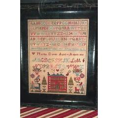Chessie & Me - Martha Davies 1830 Sampler