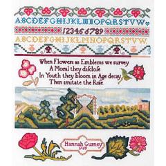 Queenstown Sampler Designs - Hannah Gurney 1769