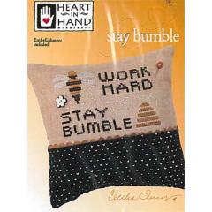 Heart In Hand Needleart - Stay Bumble (w/emb)