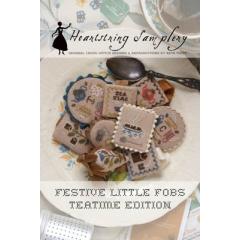 Heartstring Samplery - Festive Little Fobs - 14 Teatime Edition