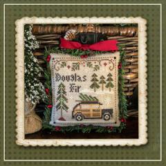 Little House Needleworks - Jack Frosts Tree Farm 2 Douglas Fir