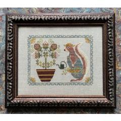 The Blue Flower - Spring Squirrel