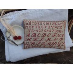 Stacy Nash Primitives - Little Redwork Pinkeep