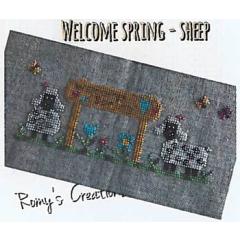 Romys Creations - Welcome Spring Sheep