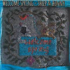 Romys Creations - Welcome Spring Sheep & Bunny
