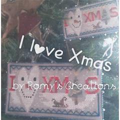 Romys Creations - I Love Xmas