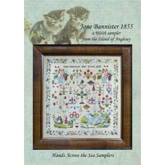 Hands Across The Sea Samplers - Jane Banister 1855