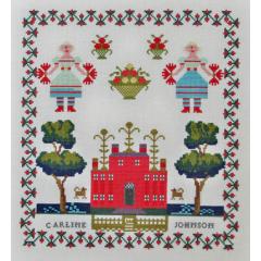 Queenstown Sampler Designs - Pom-Pom Girls,Carline Johnson1839