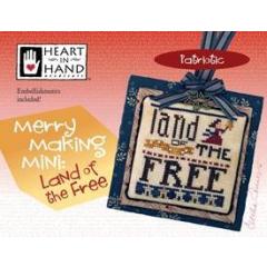 Heart In Hand Needleart - Merry Making Mini - Land Of The Free (w/emb)