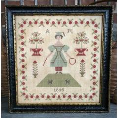 Scattered Seeds Samplers - Anna Morgan 1845