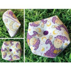 Tiny Modernist - Wizard Biscornu