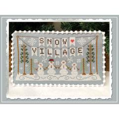 Country Cottage Needleworks - Snow Village 1 Banner