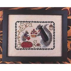 The Blue Flower - Halloween Squirrel