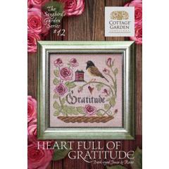 Cottage Garden Samplings - Songbird's Garden 12 Heart Full Of Gratitude