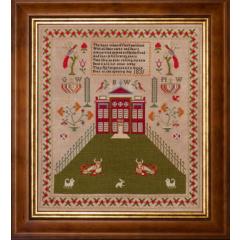 Hands Across The Sea Samplers - How Now Brown Cow BW 1831