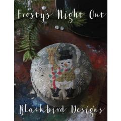 Stickvorlage Blackbird Designs - Frostys Night Out
