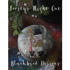 Stickvorlage Blackbird Designs - Frosty's Night Out