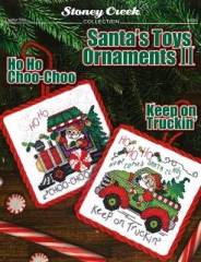 Stickvorlage Stoney Creek Collection - Santa's Toys Ornaments II