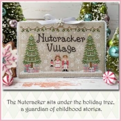 Stickvorlage Country Cottage Needleworks - Nutcracker Village 1 Clara &The Prince