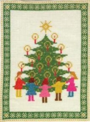 Fremme Stickpackung - Weihnachtsbaum