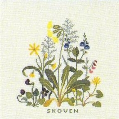 Fremme Stickpackung - Waldblumen